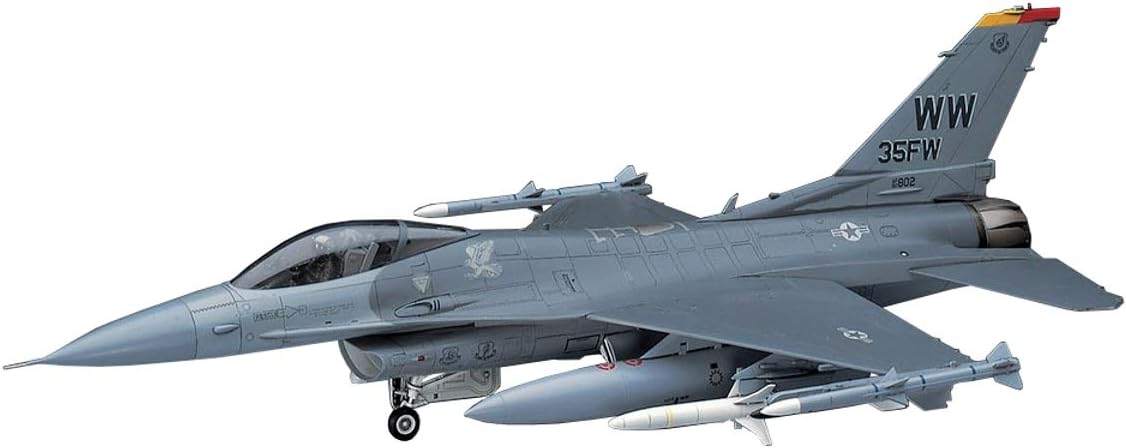 Hasegawa 1:48 Scale F-16CJ Fighting Falcon Model Kit